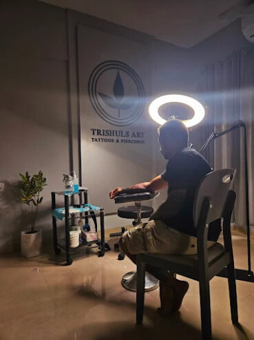 Trishuls art tattoos and piercings
